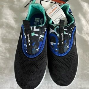 Speedo Kids Water Shoes - Black and Blue